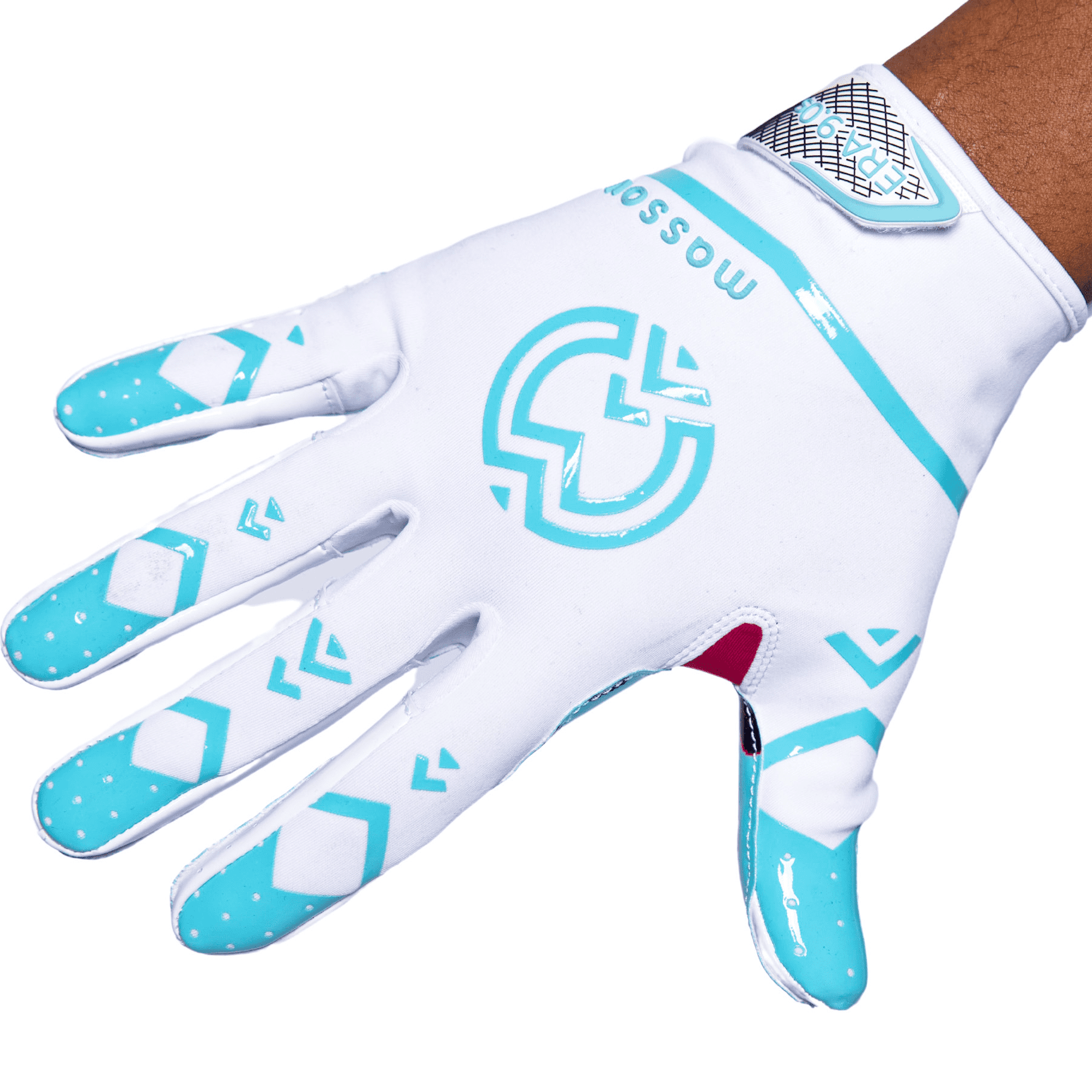 Massov ERA 9.0 Youth Football Glove, Child Receiver Glove, Game Over, Small