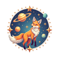 thumbnail image 4 of Cartoon Fox Theme Stickers, Waterproof Fox Theme Sticker for Water Bottle Laptop Phone Cases Planner Skateboard Luggage Helmet Party Favor Decor, Ideal for Adults Teens Teacher Rewards, 4 of 9