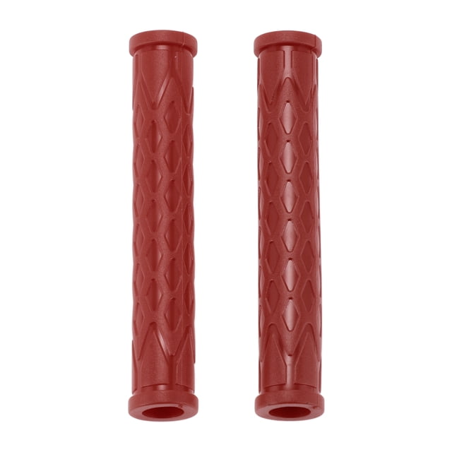 Cubierta de palanca de freno de motocicleta universal de 3/8" 10mm Unique Bargains, manga de agarre de freno de caucho antideslizante para motocicleta, scooter, bicicleta, rojo vino, 1 par
