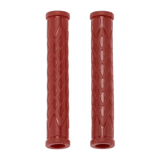 Cubierta de palanca de freno de motocicleta universal de 3/8" 10mm Unique Bargains, manga de agarre de freno de caucho antideslizante para motocicleta, scooter, bicicleta, rojo vino, 1 par