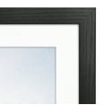 thumbnail image 6 of Americanflat 28x40 Poster Frame with Polished Plexiglass with 24x36 Mat Display Photo Hudson Wide - Black, 6 of 8