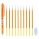 thumbnail image 1 of Bolígrafos de Gel Borrables Uxcell con 10 Recargas y 1 Borrador, Bolígrafos Borrables por Calor de 0.5mm para Tela, Tinta Naranja, 1 of 6