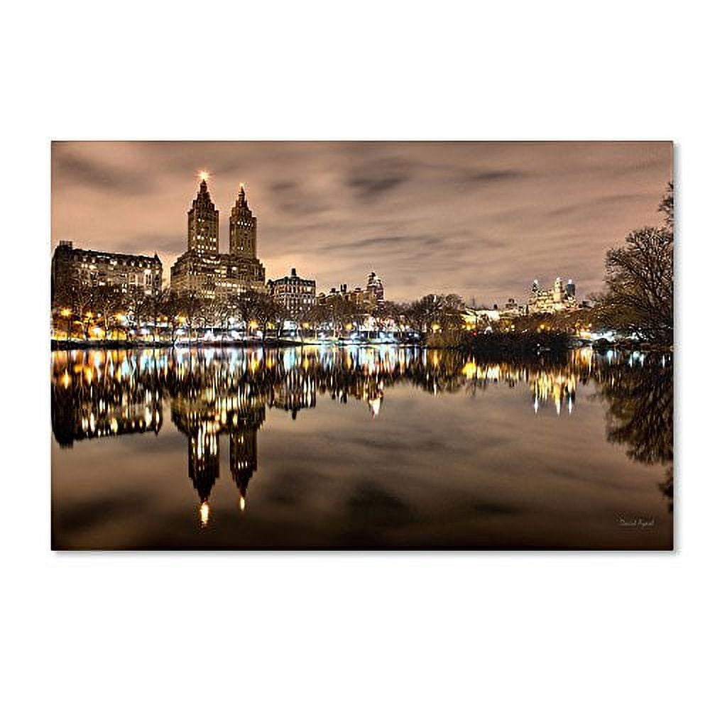 Trademark Fine Art "Central Park West I" Canvas Art by David Ayash