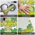 thumbnail image 4 of Fotbe Extra Durable Door Mat - Dirt Trapping Outdoor Welcome Mats - Non-Slip Outdoor Door Mats - Low Profile Front Door Mat - Indoor (16" x 24", Cartoon Frog ), 4 of 9