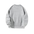 thumbnail image 3 of Sudadera para mujer, trajes de invierno, jersey para mochilero, trabajo, oficina, regalo de Navidad Gris, 3 of 7