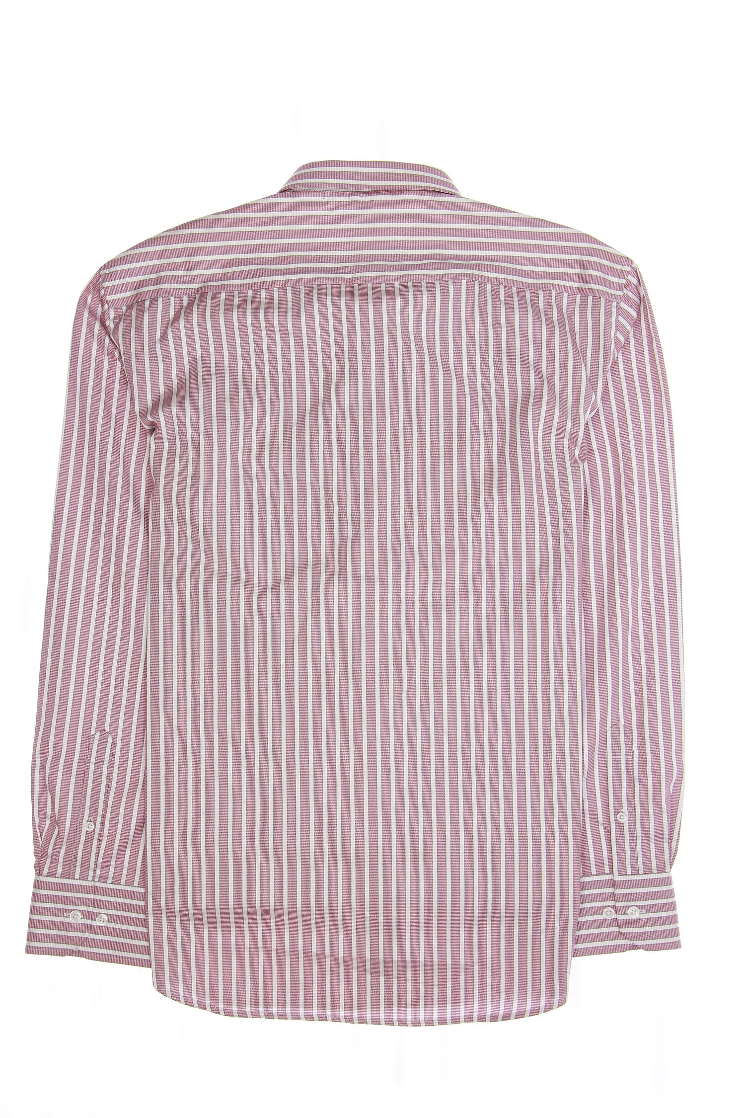 mens burgundy striped dress shirt