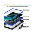 thumbnail image 3 of For Samsung Galaxy Tab S9 Ultra / S8 Ultra 14.6 inch Case with S Pen Holder Rugged Shockproof Protective Cover with Rotating Stand and & Shoulder Strap, Stylus Pen, 3 of 6