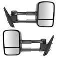 thumbnail image 4 of Geelife Tow Mirror Manual Textured Black Set for Silverado Sierra, 4 of 8
