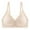 Pink, variant on Wireless Bras for Women Seamless Lightly Lined Full Coverage Push up Lace Bralettes Comfortable Everyday Bras(Yellow,XX-Large)