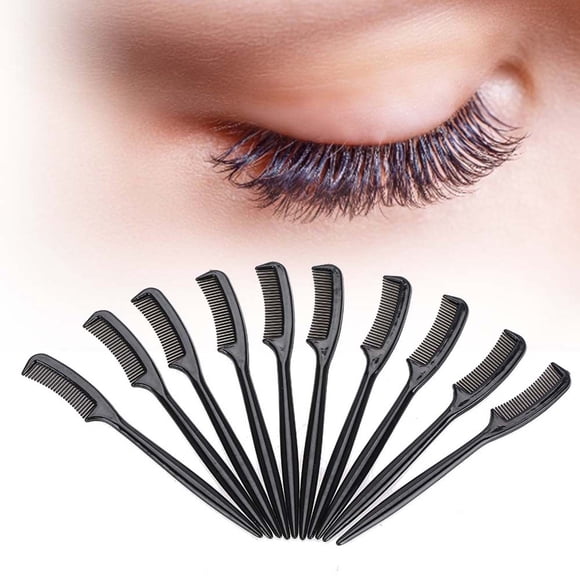 Peine de Pestañas de Plásstico, Herramienta Separadora Liviana y Resistente para Maquillaje y Belleza, Condenses de Peine Lisos, para Uso Profesional y Doméméméméme, fácil de