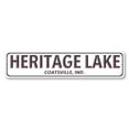 thumbnail image 2 of Lake House City State Novelty Decor, Metal Wall Sign - 4x18 Inches, 2 of 4
