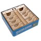 thumbnail image 2 of Organizador de juegos de edición de lujo compatible con The Broken Token Machi Koro, caja de almacenamiento de madera con múltiples filas divisorias y cajas de bits, 2 of 5