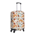 thumbnail image 3 of Daiia Foxes and Floral Harmony Luggage Cover, Thickened Washable Travel Luggage Covers, Elastic Unique Baggage Covers for 18-20 inch Luggage-Medium, 3 of 9