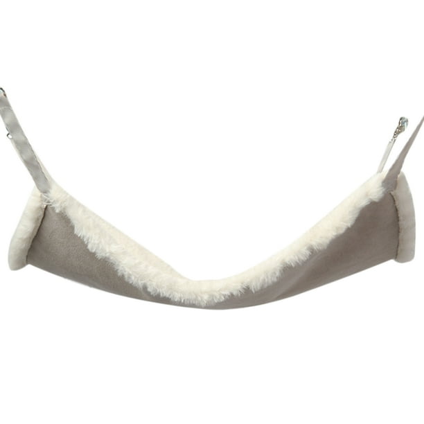 1pc Pet Hamaca Gato Hamaca Cama colgante Cama para dormir Suministros para mascotas para gato (58x48cm Blanco)