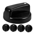 thumbnail image 4 of OULII 5Pcs Black Stove Knob Replacement for Gas Cooker Simple Style Gas Knobs, 4 of 7