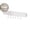 White, variant on Wall Mounted Utensil Hanger Rack with 6 Hooks Cookware Hanging Shelf Sticky for Brushes Ties Kitchen Bedroom(Black)