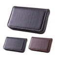 thumbnail image 4 of PU Leather Credit Card Holder Visiting Business Card Case Wallet with Magne, 4 of 8