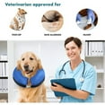 thumbnail image 3 of GHODEC Dog Cone After Surgery, Protective Inflatable Collar, Adjustable Blow Up Dog Collar, Pet Recovery Collar for Small Medium Large Dogs and Cats(L), 3 of 7