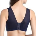 thumbnail image 4 of Sngxgn Women’s Wireless Bra, Compression S upport Bra(Blue,42C), 4 of 8