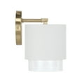 thumbnail image 6 of Capital Lighting 153041-549 Weller 4 Light 34" Wide Vanity Light - Matte Brass / White, 6 of 7