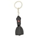 thumbnail image 1 of Eigraketly Llavero Mini aletas de buceo diseño personalizado mar tema Kayak colgantes regalo llavero titular etiqueta monedero Deportes acuáticos Negro Eigraketly OD026766-02, 1 of 6