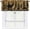 Deer, variant on Running Horse Valance Curtain, Rustic Western Farmhouse Short Window Curtains for Kitchen, Bedroom, Bathroom, Living Room, Home Decor 54 x 18 Inch