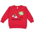 thumbnail image 2 of Inktastic Someone in Minnesota Loves Me Toddler Sweatshirt, 2 of 4