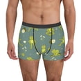 thumbnail image 2 of Goofa Cute Yoga Frogs Printed Men's Boxer Briefs Underwear, Moisture-Wicking Underwear, Trunk,Soft and Breathable Cotton Underwear-XX-Large, 2 of 9