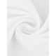 thumbnail image 5 of Blusa de satén para mujer Inspire Chic con cuello alto, mangas abullonadas y pliegues, color blanco, 5 of 6