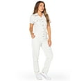 thumbnail image 2 of Celebrity Pink Women's Juniors Slim Fit Boilersuit, 2 of 4