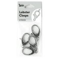 thumbnail image 3 of (2 pack) Cousin DIY Antique Style Large Metal Lobster Clasps, 4 Piece, Silver Finish, 3 of 11