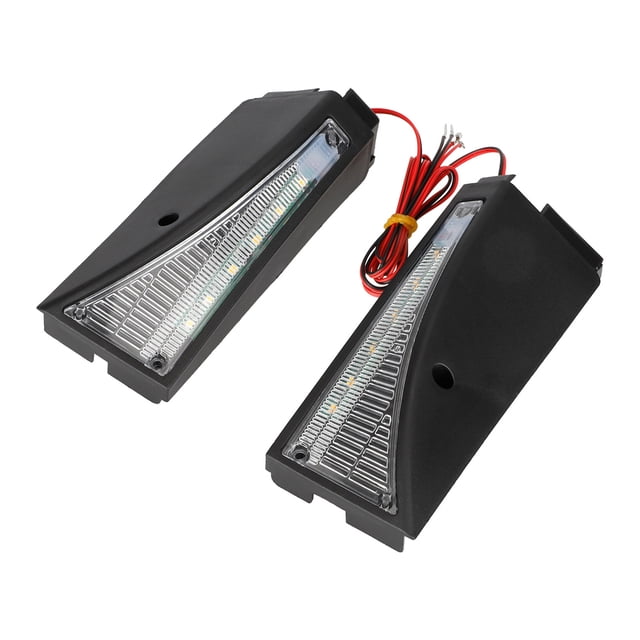 Lámpara de señal de giro para scooter eléctrico Luz de señal de giro para scooter eléctrico. Negro