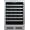Stainless Steel, variant on Avallon Awc242szlh 24" Wide 53 Bottle Capacity Single Zone Wine Cooler - Stainless Steel
