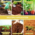 thumbnail image 3 of Pack of 3 Organic Coco Coir Bricks- 100% Natural Compressed Coco Peat Brick Coconut Fiber Substrate with Low EC& pH Balance, Coir Plant Soil Enhance Root Growth for Herbs, Flowers, House Plants, 3 of 7