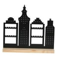 thumbnail image 4 of Tachiuwa Ear Studs Display Rack Retail Store Display for Dressing Room Dressing Table wood base, 4 of 8