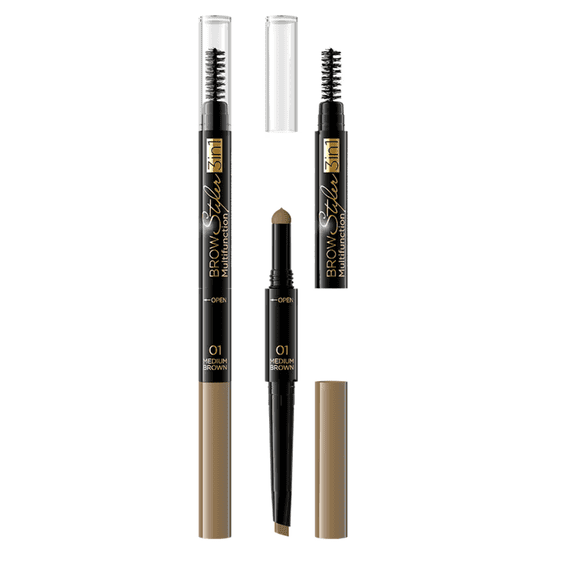 Brow Multifunction Styler 3 in 1 Medium Brown