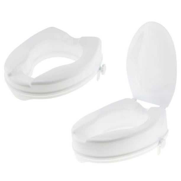 Toilet seat clearance extender