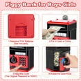 thumbnail image 4 of Juguete infantil Piggy Bank Refasy para niñas de 5 a 7 años, color rojo, 4 of 5