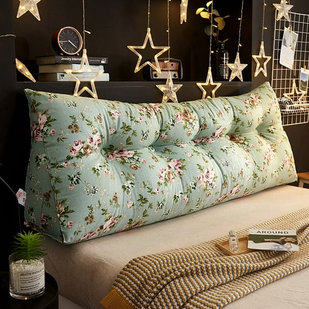 Backrest Wedge Reading Pillow, Large Bolster Triangular Wedge, Body