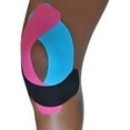 thumbnail image 5 of 1Pack Kinesiology Tape, Waterproof Adhesive Sport Tape for Pain Relief, Cotton Elastic Athlete Tape for Exercise Fitness Muscle & Joints Support 1 inches x 16.4 feet, 5 of 8