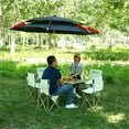 thumbnail image 4 of Vobor Outdoor Folding Table and Chair Set Portable Camping Picnic Table (1 Square Table and 4 Chairs), 4 of 11