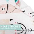 thumbnail image 5 of Llama Blanket Bohemia Stripes Printed Blanket Llama Gifts for Women/Girls/Adult/Kids Super Soft Cozy Llamas Throw Blanket for Sofa Bed Llama Decor 50"x60", 5 of 6