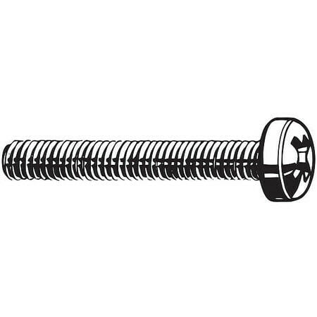

M24660.050.0020 M5-0.8 X 20 Mm. Pan Head Phillips Machine Screw 100 Pk.