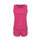 thumbnail image 5 of Conjunto de Bikini de Cintura Alta para las Mujeres Color Sólido sin Espalda Top de Hombro con la Parte Inferior de Corte Alto, Conjunto de Bikini de Corte Alto para las Mujeres, 5 of 7
