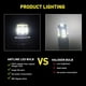 thumbnail image 3 of Bombillas LED Efoxcity 1156, paquete de 10 unidades, 12 V, 650 lúmenes, blancas, para coche, 3 of 7