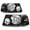 Black Amber, variant on For 2001-2011 Ford Ranger Headlights+Corner Turn Signal Lights Pair Left+Right