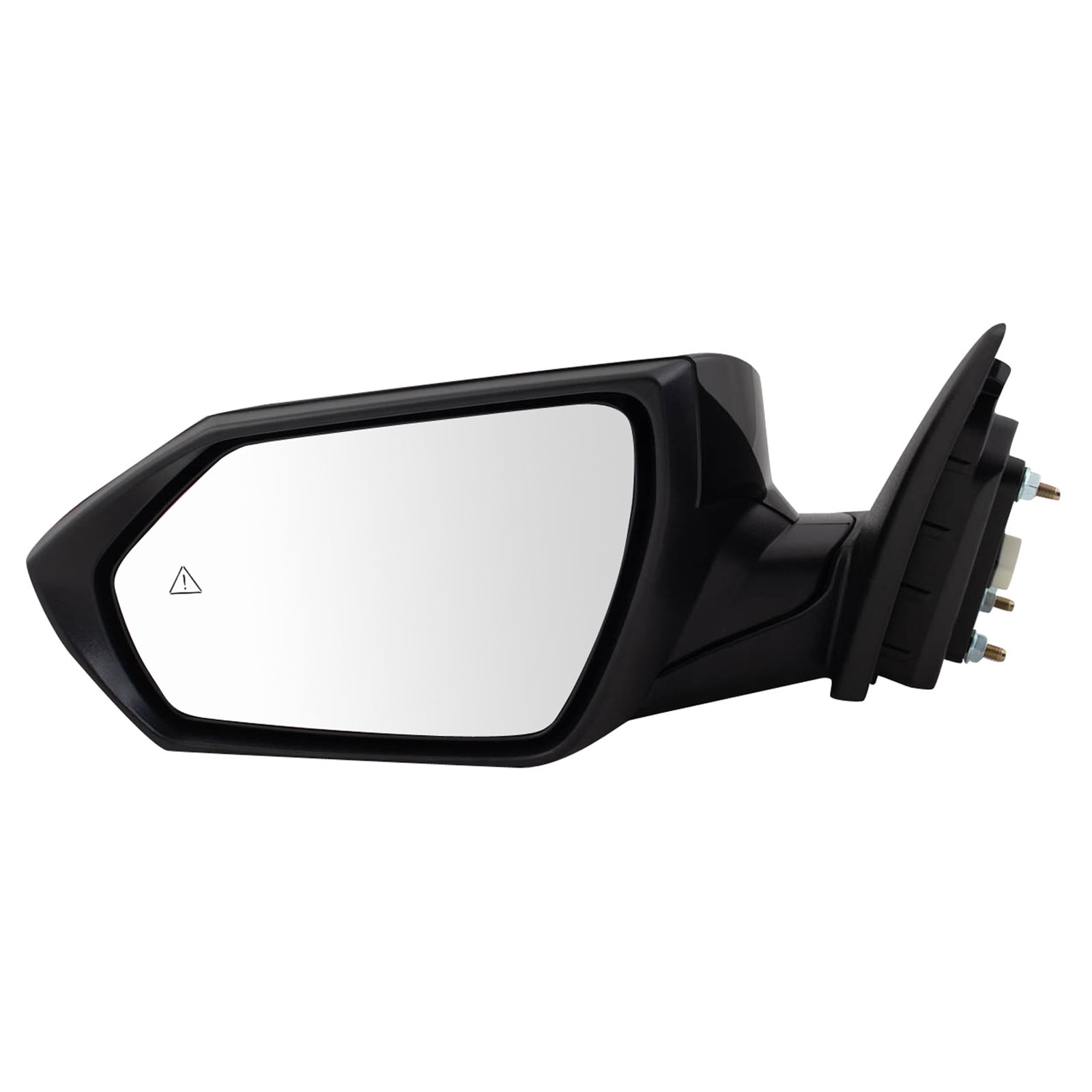 TRQ Driver & Passenger Side Power Heated Mirror Set Smooth Black with Blind Spot Fits 2021-2023 Hyundai Elantra HY1320279 HY1320284 HY1321279 HY1321284