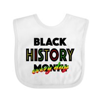 Inktastic Black History Month Every Day Boys or Girls Baby Bib