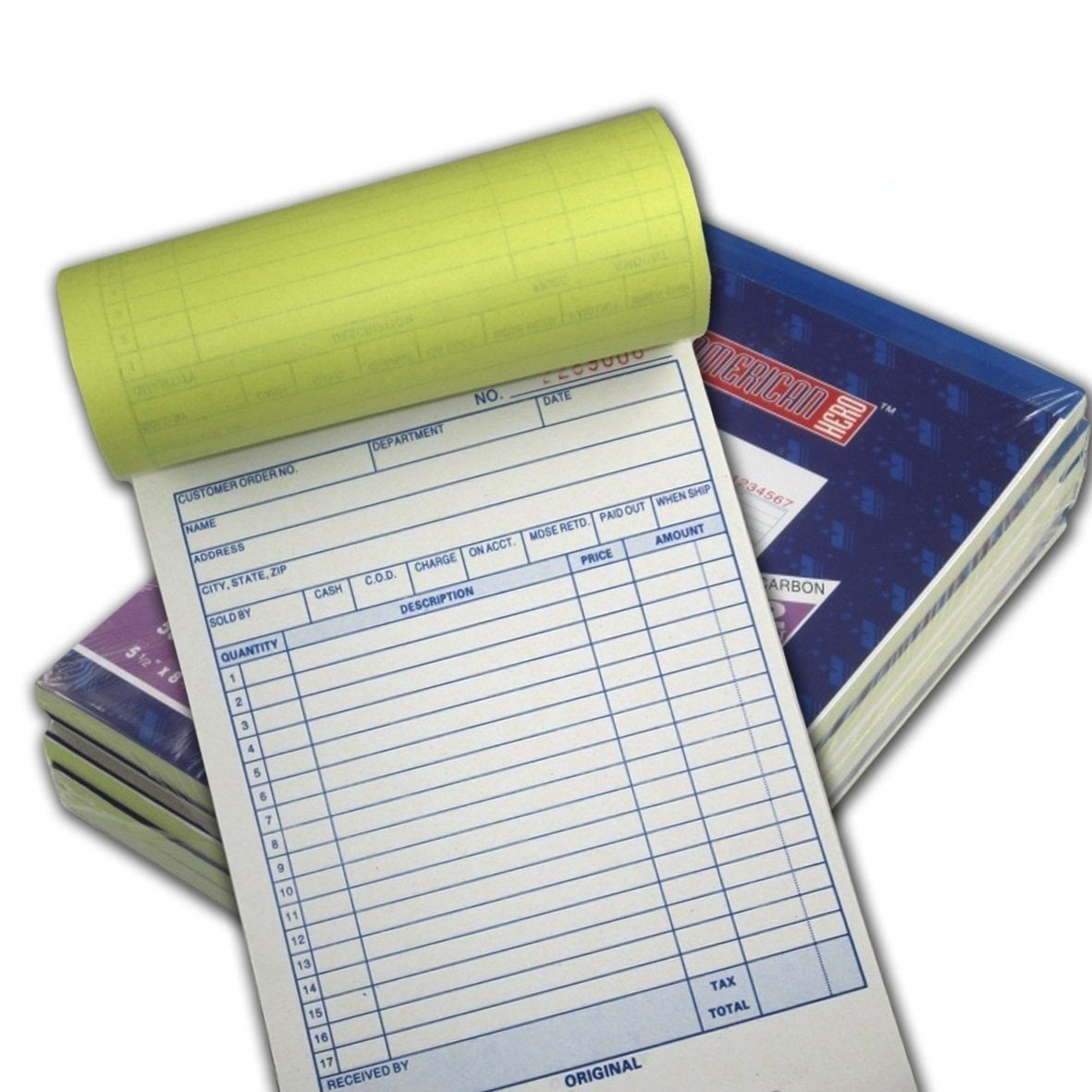 invoice book invoice book