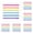I*5, variant on Zoxiy Color Index Tabs,Binder Tabs Stick On,Sticky Index Tabs,Writable & Repositionable File Flags Colored Page Markers Labels Notes for Notebooks, Binder, File Folders, Books,Teacher Essentials